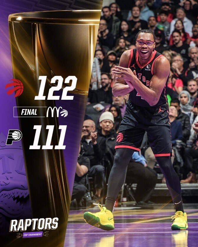 NBA季后赛：步行者队击败猛龙晋级